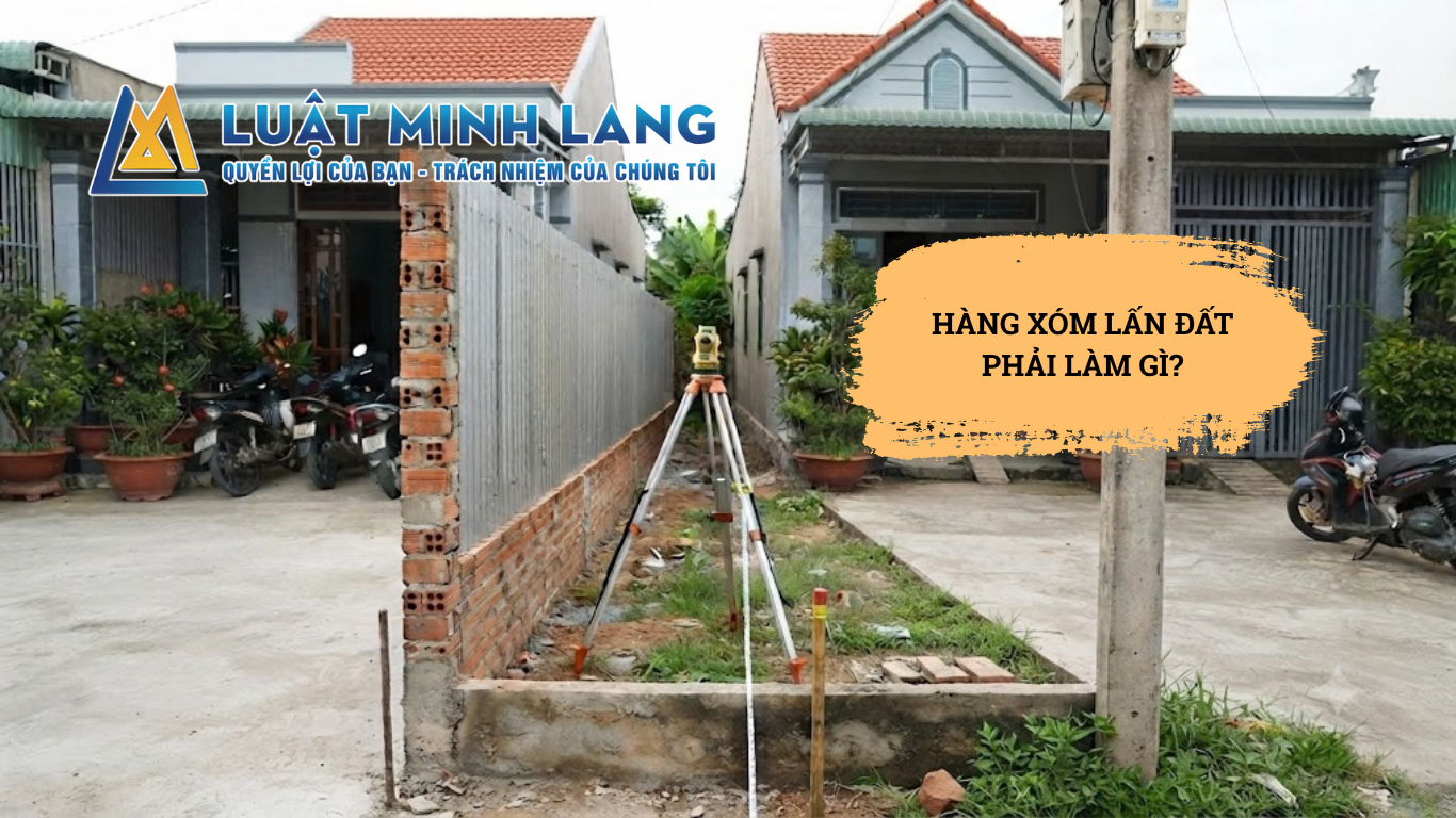 Hàng xóm lấn đất phải làm gì? Mới nhất 2026